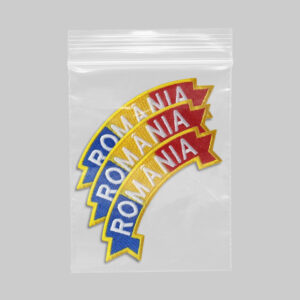 Arcadă tricolor “ROMÂNIA” 10.5 x 2.5 cm