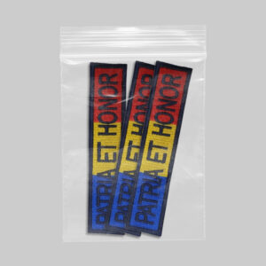 Ecuson Brodat Drapel Patria Et Honor