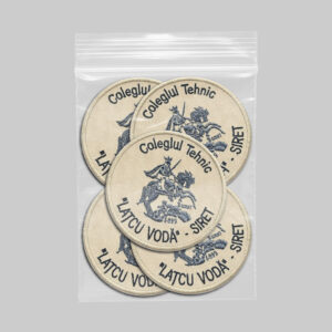 Emblema brodată Colegiul Tehnic “Lațcu Vodă” Siret