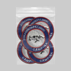 Emblema brodată Şcoala Gimnazială “B. P. Hasdeu” Câmpina