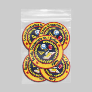 Emblema brodată Școala Gimnazială Nr. 1 Buftea