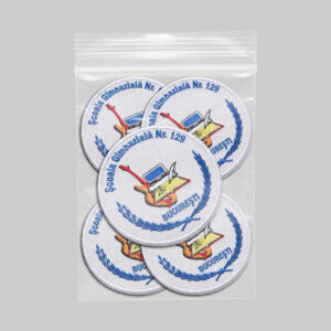 Emblema brodată Școala Gimnazială Nr. 129 București