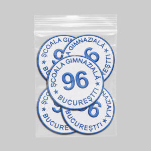 Emblema brodată Școala Gimnazială Nr. 96 București