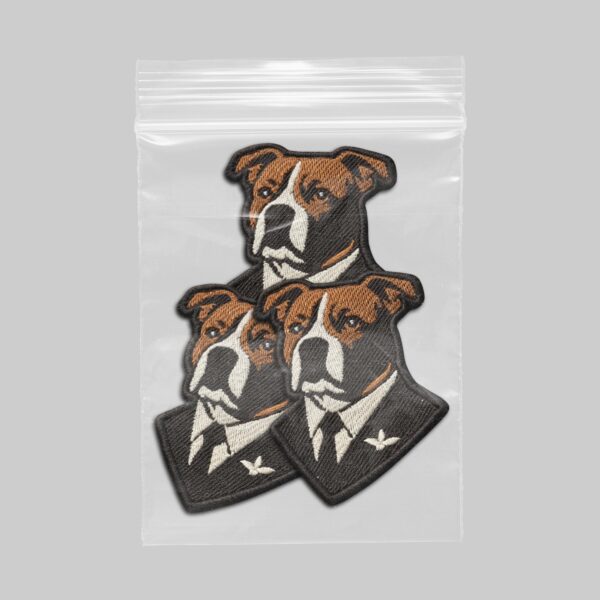 Set 3 Embleme Câine Patron