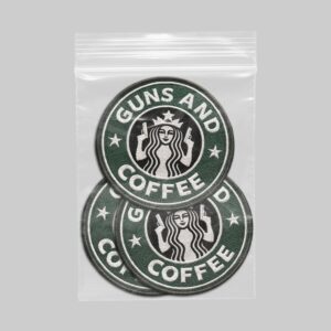 Set 3 Embleme Guns&Coffee