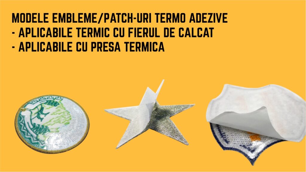 embleme si patchuri termo adezive cu fierul de calcat emblemebroderie.ro