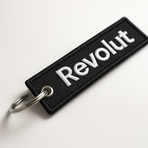 Broderie Breloc Personalizat Revolut